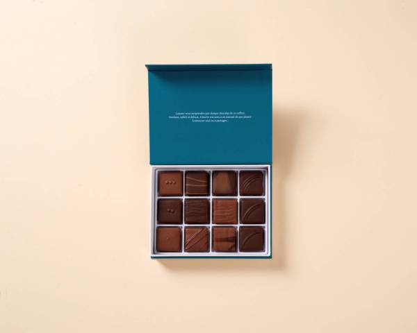 COFFRET - 12 ASSORTIMENTS CHOCOLATS